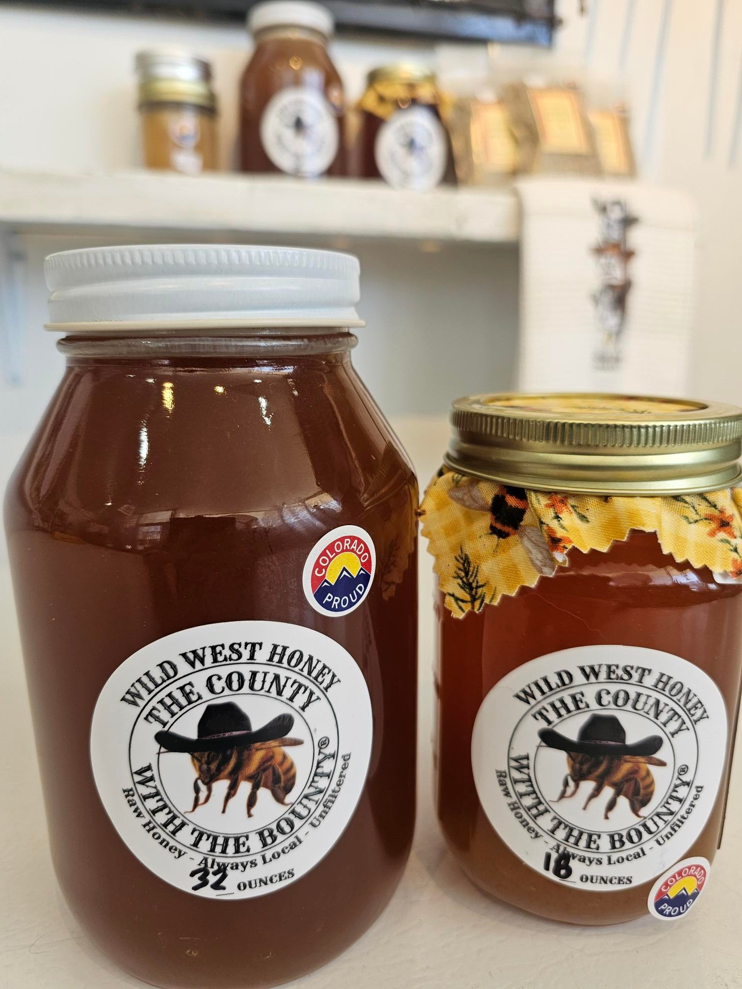 Local Honey - 16 oz - Fresh Blossom - Wild West Honey