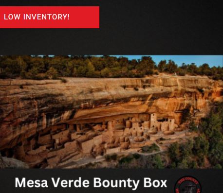Mesa Verde Bounty Box - Steaks, Pork Chops, Ground Beef