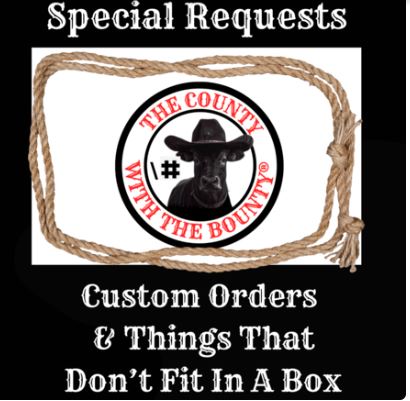 Special Requests & Orders